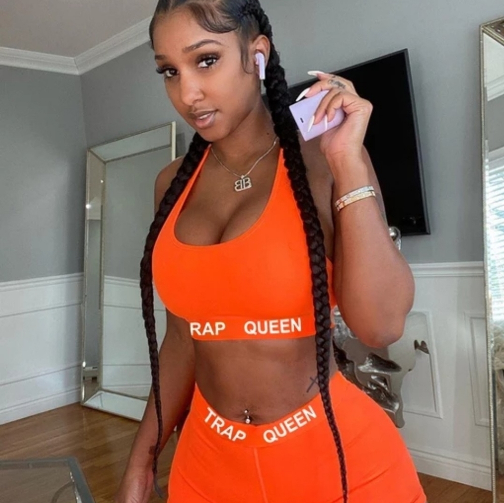 Two pieces women tracksuit id3318